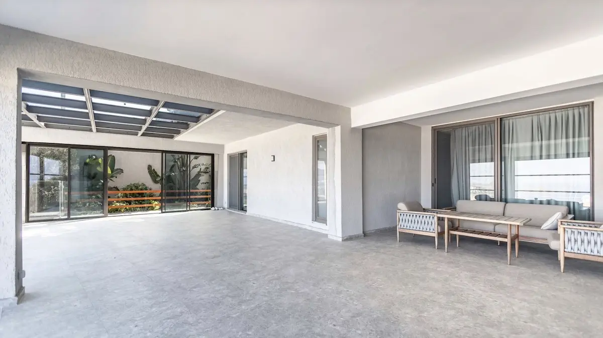 Large terrace